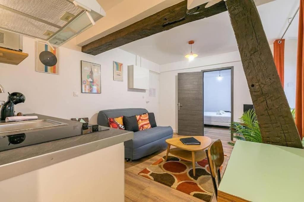 Apartament Le Sweet 70'S : Au Coeur Du Centre Historique Dijon Zewnętrze zdjęcie